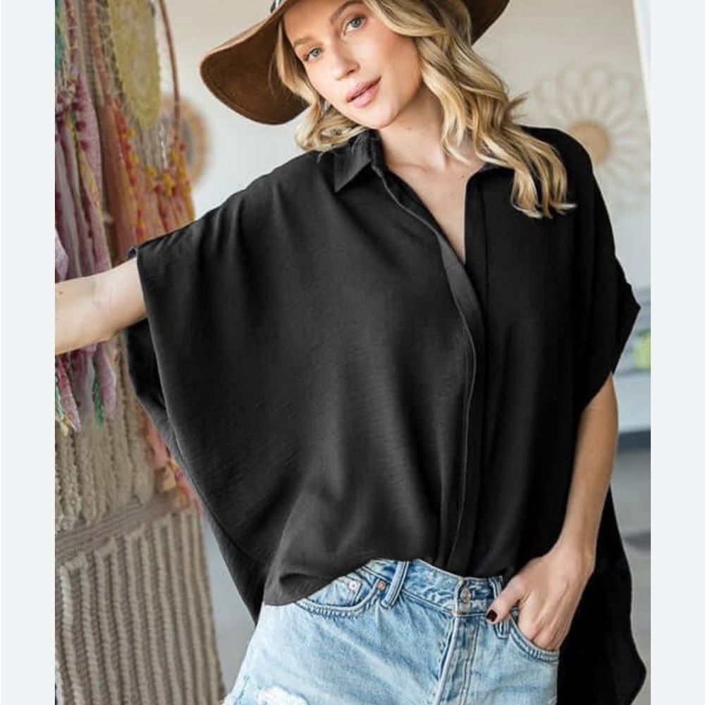Bucketlist Black Women's Top